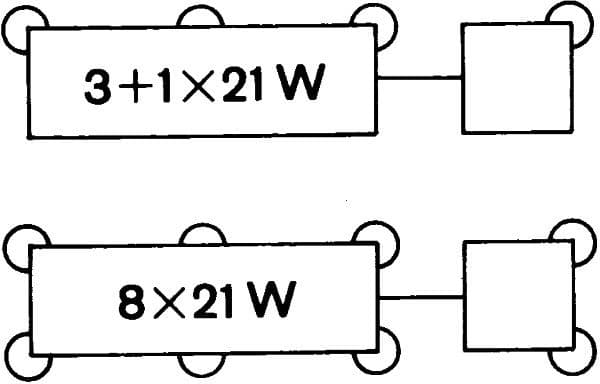 Verkeerslichtschakelaar (24V  aantal pinnen: 4  (3+1)x21W, 8x21W) past: MERCEDES T2/LN1 04.86-12.94