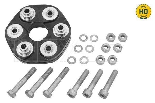 Schroefas elastische koppeling Voor (buitendiameter 129mm, Automatisch/Handmatig) past: MERCEDES C T-MODEL (S202), C (W202), CLK (A208), CLK (C208), E T-MODEL (S210), E (W210) 1.8-2.5D 03.93-06.02