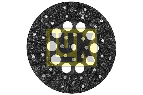 Koppelingsplaat/plaat biologisch (280mm volledig profiel) past: URSUS 10014 H, 8014 H, 9014 H  HATTAT TRAKTOR A100, A110, A75, A85, A90, A95  MASSEY FERGUSON 4435, 4445, 4455  VALMET 255, 305