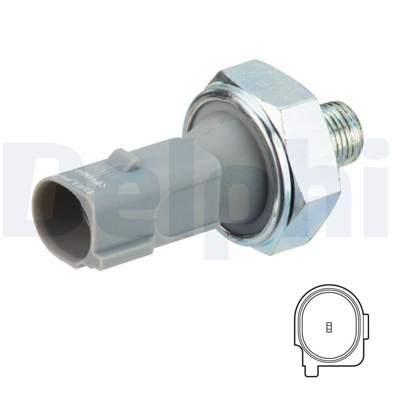 Sensor, oil pressure