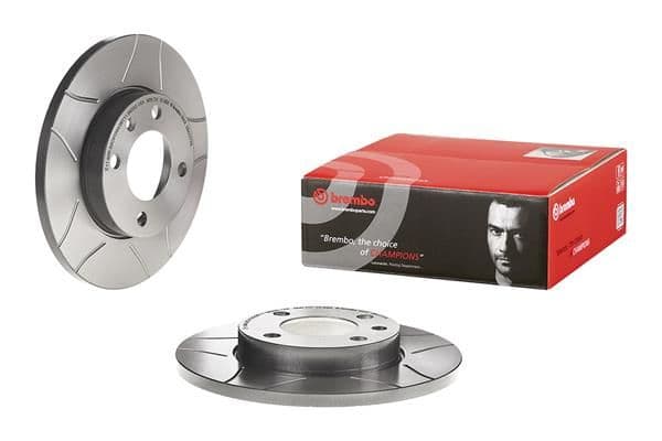 Brake disc, BREMBO Max, 1pcs, Cut, Voor   Links/Rechts, buitendiameter 239 mm, dikte 12 mm, past: AUDI 80 B1, 80 B2, COUPE B2  SEAT CORDOBA, CORDOBA VARIO, IBIZA II 1.0-Electric 05.72-07.06