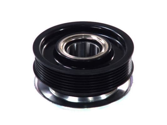 Airco compressor koppeling compleet (DENSO 5SL12C 6PK 110mm) past: ALFA ROMEO MITO  CHEVROLET AVEO  FIAT BRAVO II, DOBLO, DOBLO CARGO, GRANDE PUNTO, IDEA, LINEA, PUNTO, PUNTO EVO 1.3D-2.0D 10.05-