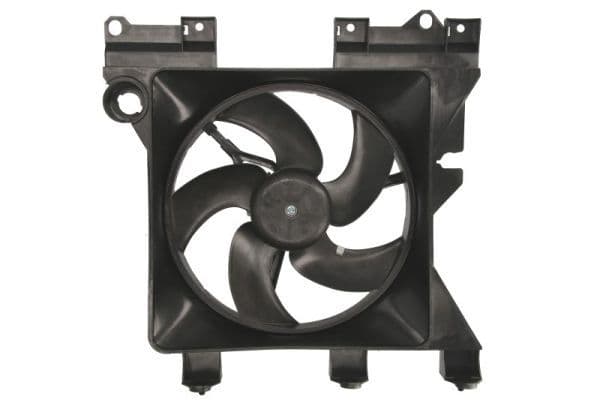 Radiatorventilator Rechts (met huisvesting) past: CITROEN BERLINGO, XSARA, XSARA PICASSO  PEUGEOT 307, PARTNER, PARTNER ORIGIN 1.1-Electric 06.96-12.15
