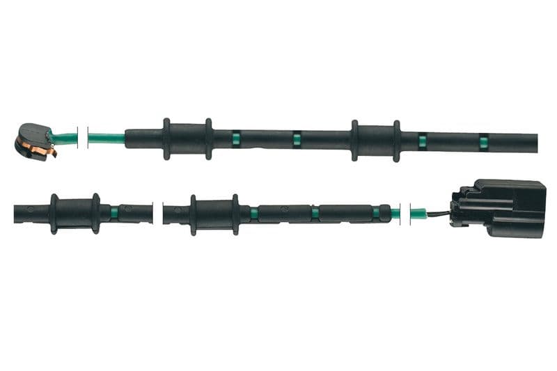 Warning Contact, brake pad wear