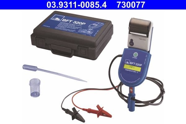 Brake fluid tester, toepassing: brake fluid ATE BFT 320 P