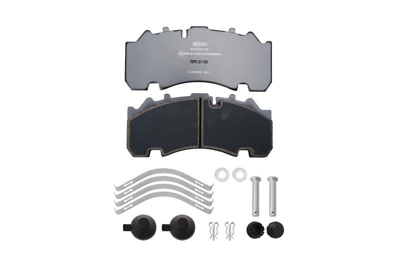 Remblokken set Achter KB SB4345T (SB7)