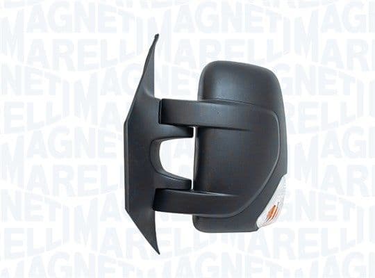 Zijspiegel Links (elektrisch, in reliëf, met verwarming, kort, met indicator) past: RENAULT MASTER III 02.10-05.24