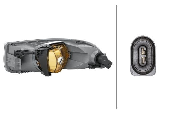 Mistlamp Rechts (H8) past: SKODA SUPERB II 03.08-05.13