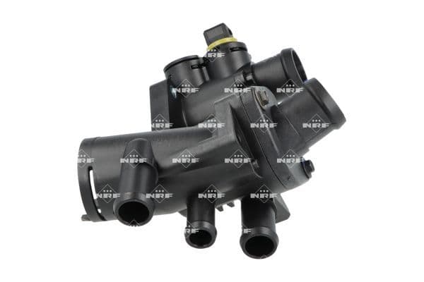 Thermostaat koelsysteem (87°C, in huisvesting) past: AUDI A2  SEAT AROSA, CORDOBA, IBIZA II, LEON  SKODA FABIA I, FELICIA II  VW BORA, BORA I, GOLF IV, LUPO I, POLO, POLO III 1.0/1.4/1.6 07.95-03.08