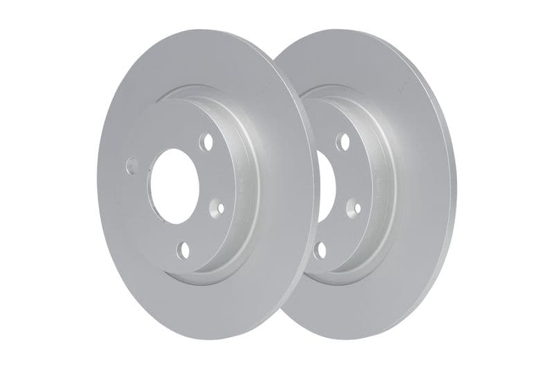 Brake disc Voor Links/Rechts past: CITROEN AX, C3 II, SAXO  PEUGEOT 106 I, 106 II 1.0-Electric 07.86-09.16