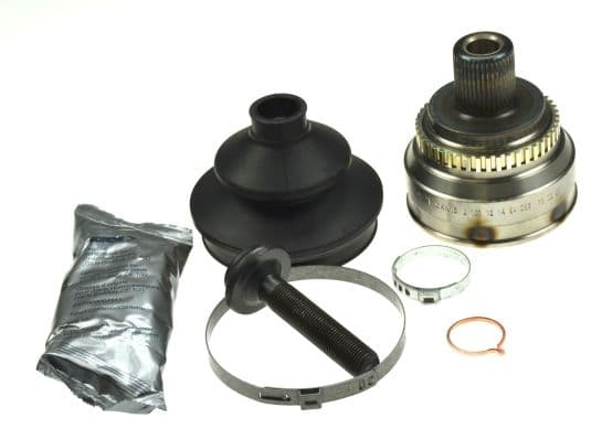 CV-gewricht buitenste Links/Rechts (38z/25z/59mm  ABS:45) past: AUDI 100 C3, 100 C4, 200 C3, 80 B4, A6 C4 1.8-4.2 09.83-12.97
