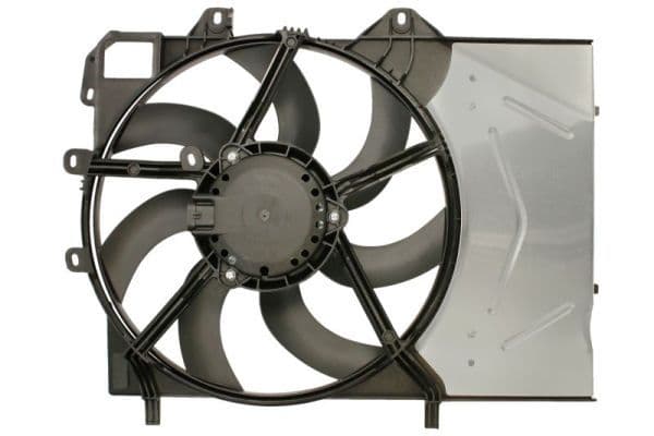 Radiatorventilator (met huisvesting) past: DS DS 3  CITROEN C-ELYSEE, C2, C2 ENTERPRISE, C3 AIRCROSS I, C3 AIRCROSS II, C3 I, C3 II, C3 III, C3 PICASSO, C4 CACTUS, DS3 1.0-1.6LPG 02.02-