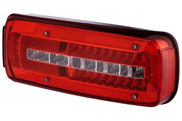 Achterlicht Rechts (LED, 24V, met indicator, anti-fog licht, achteruitrijlicht, met stoplicht, parkeerlicht) past: DAF CF, LF, XF 106 10.12-