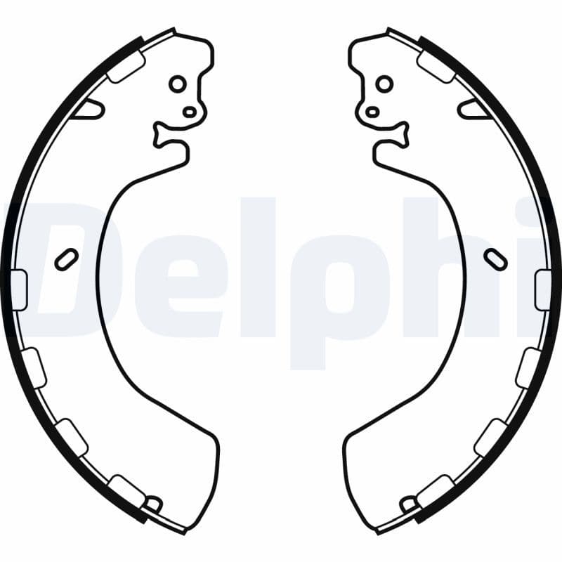 Brake shoe set