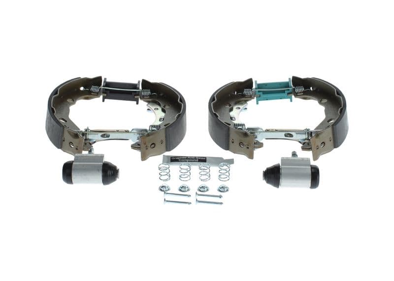Remtrommelset (schoen, cilinder, veren) past: CITROEN AMI, C3 III, C3 ORIGIN III, C4 CACTUS, C-ELYSEE  FIAT TOPOLINO  OPEL CORSA F  PEUGEOT 208, 208 I, 208 II, 301 1.0-Electric 03.12-