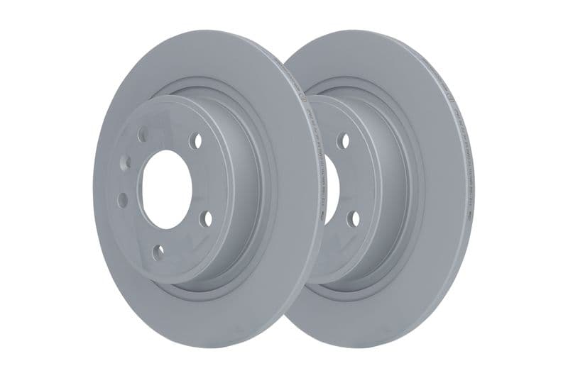Brake disc Achter Links/Rechts past: CHEVROLET CRUZE, ORLANDO, VOLT  OPEL AMPERA, ASTRA J, ASTRA J GTC, CASCADA, ZAFIRA C 1.3D-2.0D 05.09-