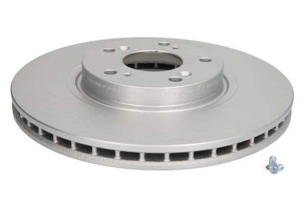 Brake disc Voor Links/Rechts (gecoat) past: HONDA ACCORD VII, CR-V II 2.0/2.2D/2.4 02.03-05.08