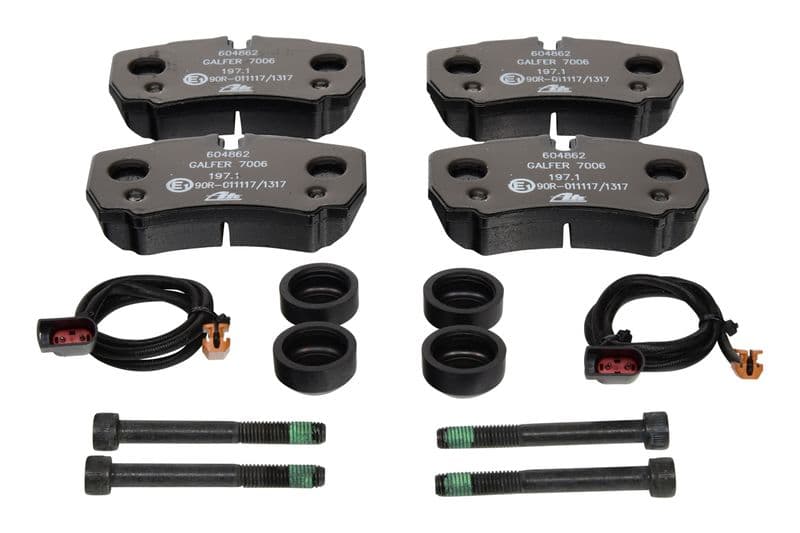 Remblokken set Achter , past: FORD TRANSIT 2.2D-3.2D 04.06-12.14