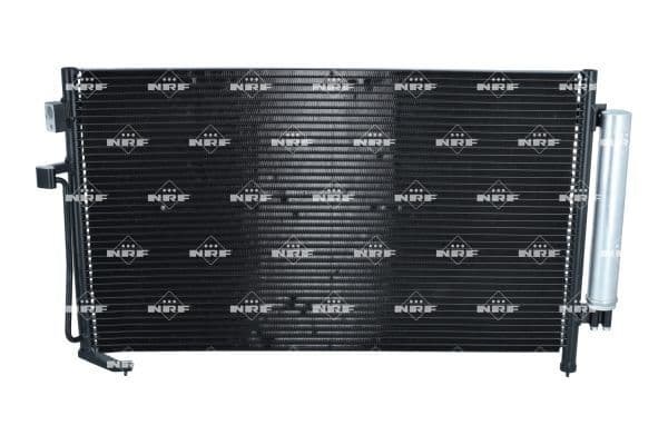 A/C condensator (met droger) past: SUBARU FORESTER 2.0/2.5 02.02-10.12