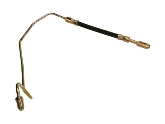 Remleiding/slang flexibel Achter Links (lengte 560mm,diameter 12mm, M10x1/M10x1) past: SEAT CORDOBA, IBIZA II  VW POLO, POLO III CLASSIC 1.0-2.0 02.93-10.02