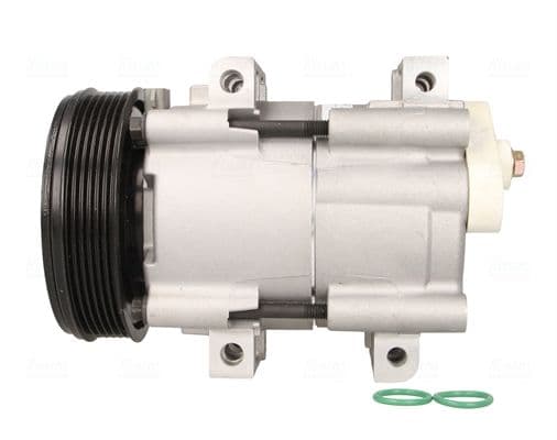 Airconditioning compressor past: FORD COUGAR, ESCORT CLASSIC, ESCORT V, ESCORT V EXPRESS, ESCORT VI, GALAXY I, GALAXY MK I, MAVERICK, MONDEO I, MONDEO II, ORION III, SCORPIO II 1.4-2.9 07.90-