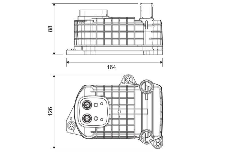 A/C condensator past: AUDI Q4 E-TRON  CUPRA BORN  SKODA ENYAQ IV  VW ID.3, ID.4, ID.5, ID.7 Electric 11.19-