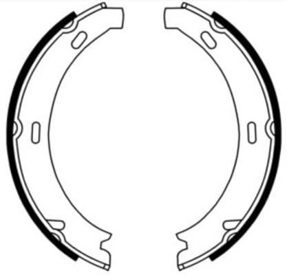 Remschoen past: MERCEDES 124 (C124), C (CL203), C (W203), C T-MODEL (S203), CLC (CL203), CLK (A209), CLK (C209), SL (R230), SLK (R170), SLK (R171), VANEO (414) 1.6-6.2 03.90-01.12