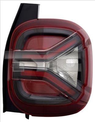 Achterlicht Links (LED/P21W) past: DACIA DUSTER II HM 10.17-10.23