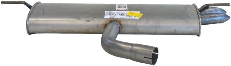 Uitlaatsysteem achterste geluiddemper past: VW GOLF SPORTSVAN VII, GOLF VII 1.5 04.17-08.20