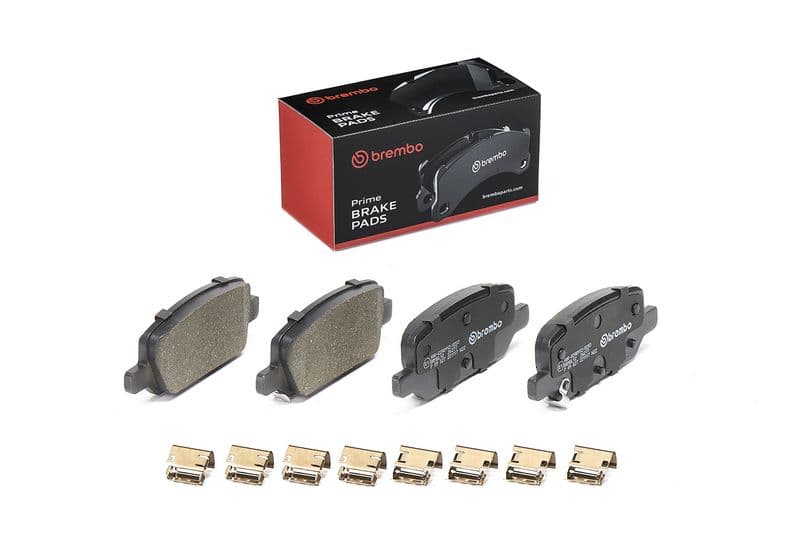 Remblokken set Achter , past: TESLA MODEL 3, MODEL Y Electric 01.17-