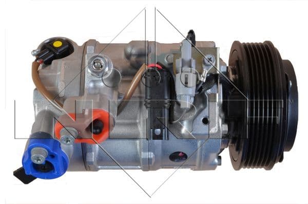 Airconditioning compressor past: BMW 1 (F20), 1 (F21), 3 (E90), 3 (E91), 3 (E92), 3 (E93), 3 (F30, F80), 3 (F31), 3 GRAN TURISMO (F34), 5 (F10), 5 (F11), 5 GRAN TURISMO (F07) 1.6-2.0D 12.04-06.19