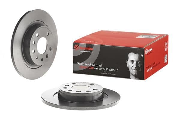 Brake disc Achter Links/Rechts past: CADILLAC BLS  OPEL SIGNUM, VECTRA C, VECTRA C GTS  SAAB 9-3, 9-3X 1.6-3.2 04.02-