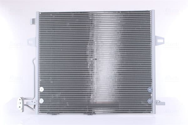 A/C condensator (met droger, (EN) additional fitting elements) past: MERCEDES GL (X164), M (W164) 4.0D 02.06-08.12