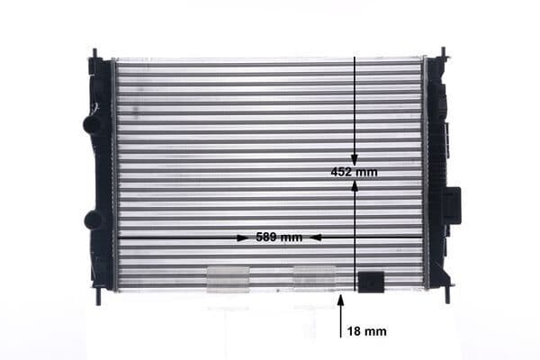 Motorradiator past: NISSAN QASHQAI I 2.0 02.07-12.13