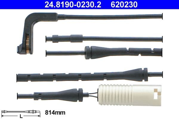 Sensor remblokslijtage Voor past: BMW 7 (E65, E66, E67) 3.0-6.0 07.01-12.09