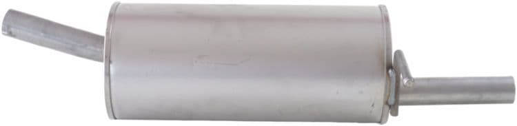 Uitlaatsysteem achterste geluiddemper past: DACIA DUSTER  RENAULT DUSTER 1.6/1.6ALK/1.6LPG 04.10-