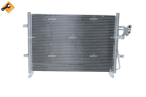 A/C condensator (met droger) past: MAZDA 3, 5 1.6D 12.08-