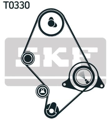 Timing belt set