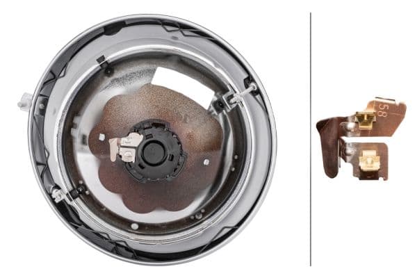 Koplamp Links/Rechts (R2/T4W, handleiding) past: VW BEETLE TYP 1 07.38-07.03