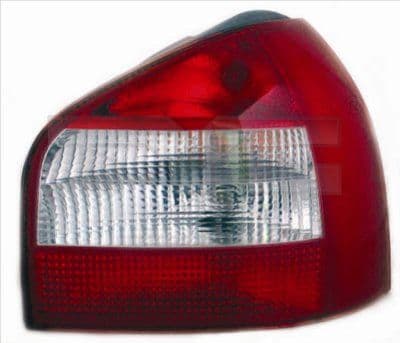 Achterlicht Rechts (kleur indicator wit, kleur van het glas red) past: AUDI A3 8L Hatchback 10.00-05.03