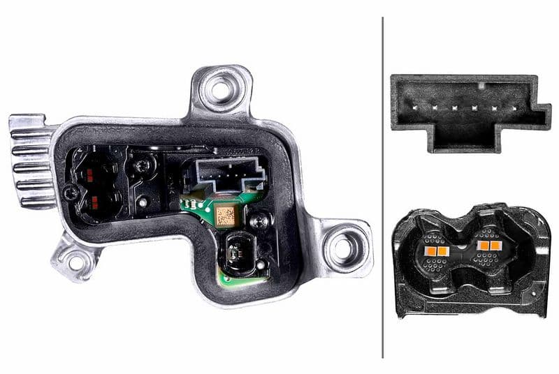 LED-module Voor Rechts ((EN) for indicators (LED)) past: BMW 3 F30, F31, F80 10.11-06.19