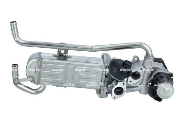 EGR-klep (module met radiator) past: AUDI A1, A3  SEAT IBIZA IV, IBIZA IV SC, IBIZA IV ST, TOLEDO IV  SKODA FABIA II, FABIA II PRAKTIK, RAPID, ROOMSTER, ROOMSTER PRAKTIK 1.2D/1.6D/2.0D 08.04-12.19