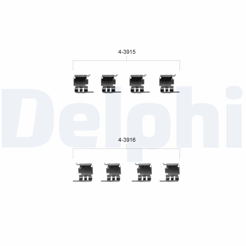 Accessory Kit, disc brake pad