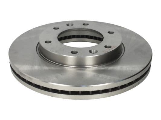 Brake disc Voor Links/Rechts past: HYUNDAI H-1 CARGO, H-1 TRAVEL 2.4/2.5D 02.08-