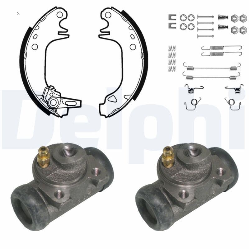 Brake shoe set