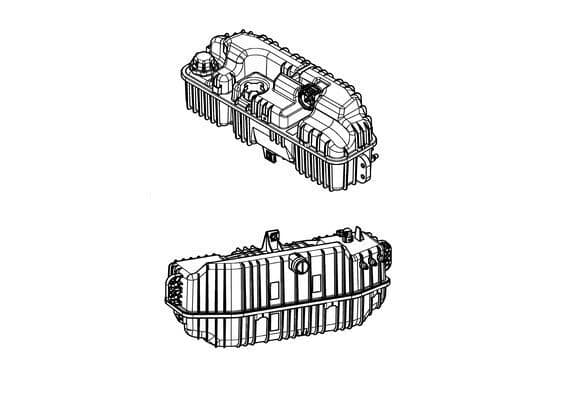 Koelvloeistof expansievat EURO 6 past: MERCEDES ACTROS MP4 / MP5, ANTOS, AROCS 471.943-OM936.916 07.11-