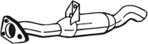 Uitlaatpijp Achter past: MITSUBISHI PAJERO II 2.8D/3.0/3.5 06.94-10.99