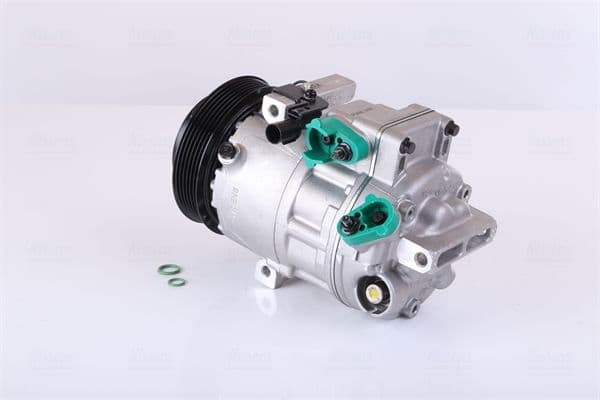 Airconditioning compressor VS-18, diameter katrol 120mm, 12V past: HYUNDAI SANTA FÉ II 2.0D/2.2D 03.06-05.13