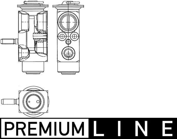 Airconditioning ventiel past: SMART FORTWO 0.8D/1.0/Electric 01.07-