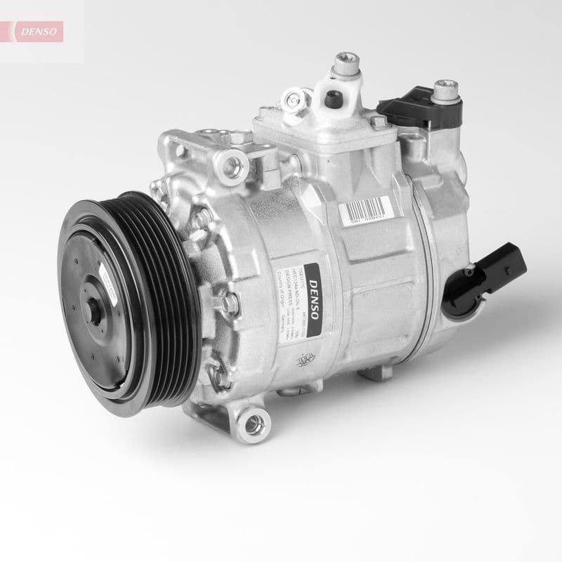 Airconditioning compressor past: AUDI A3, Q3, TT  SEAT ALHAMBRA, ALTEA, ALTEA XL, LEON, TOLEDO III  SKODA OCTAVIA II, RAPID, SUPERB II, YETI  VW BEETLE, CADDY ALLTRACK IV 1.2-3.6 02.03-12.22
